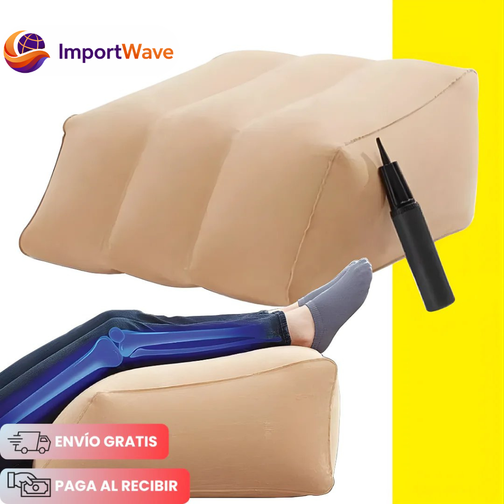 CircuLift™ Pro – Almohada Elevadora para Piernas con Alivio Inmediatoe